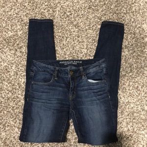 Dark AEO Skinny Jeans